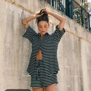 NWT Petal & Pup Linnea Stripe Outfit Women's Large